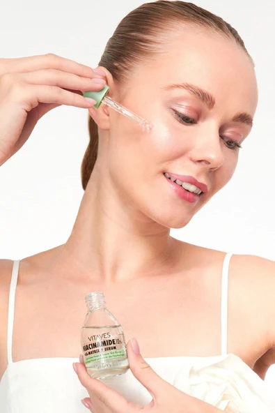 VITAYES Leke Karşıtı Gözenek Sıkılaştırıcı Niacinamide %10 Ve Hyalüronik Asit Cilt Bariyeri Yüz Serum 30ml - 5