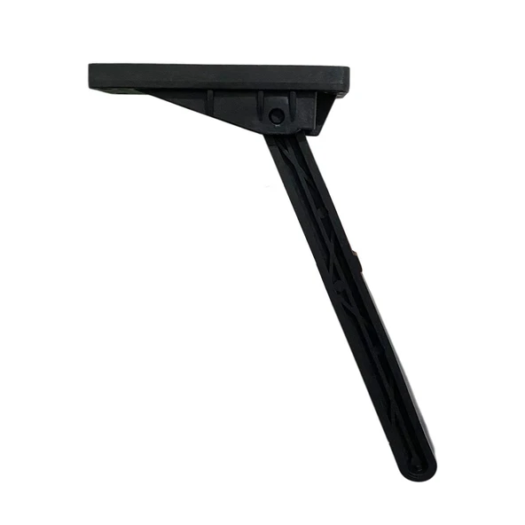 4 Adet Katlanabilir Siyah Yer Sofra Ayağı Katlanır Yer Sofrası Sini Altı Plastik Ayak 22 Cm - 6