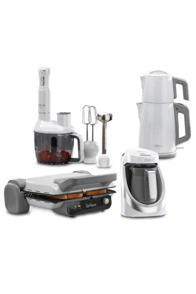 White Quartz Serisi 4'lü Paket Beyaz