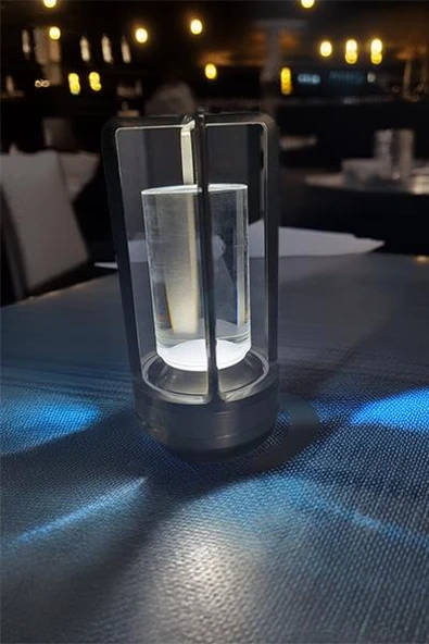 Cata CT-8439 Vegas Masa Lambası 3 Renk Işık Fonksiyonlu USB Şarjlı Silver Kasa - 3