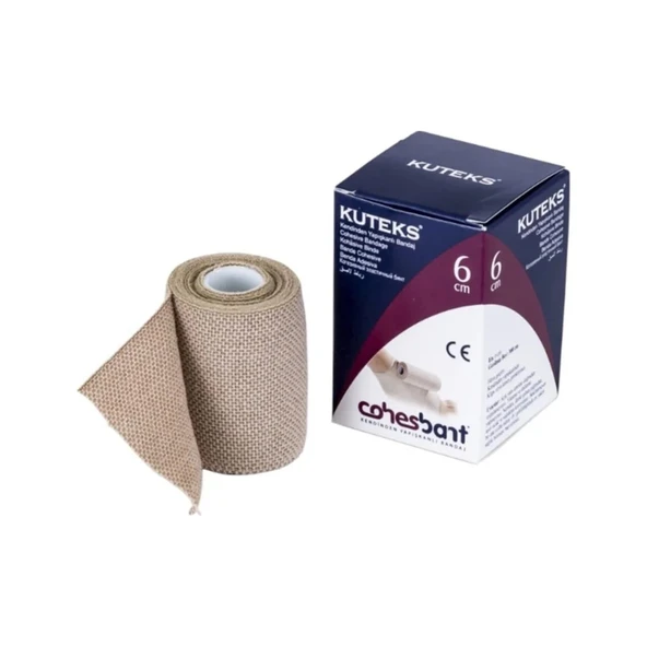Kuteks Kendinden Yapışkanlı Bandaj Normal 6 cm