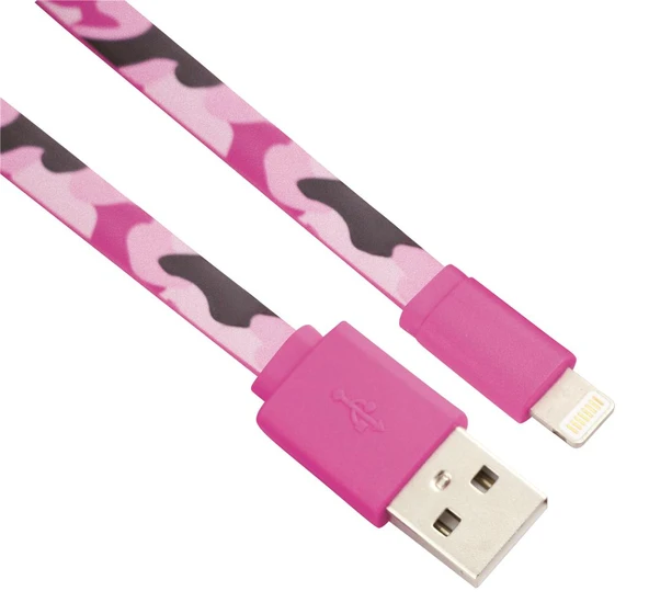 Vcom Bağlantı Kablosu M544-P 1.0Mt Iphone 5 Pembe