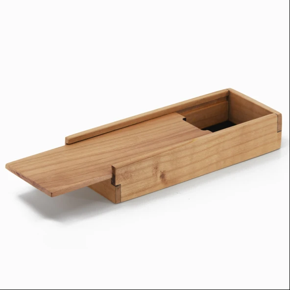 Woodsaka Sürgülü Kapaklı Takı ve Aksesuar Kutusu - Model 1 - 6