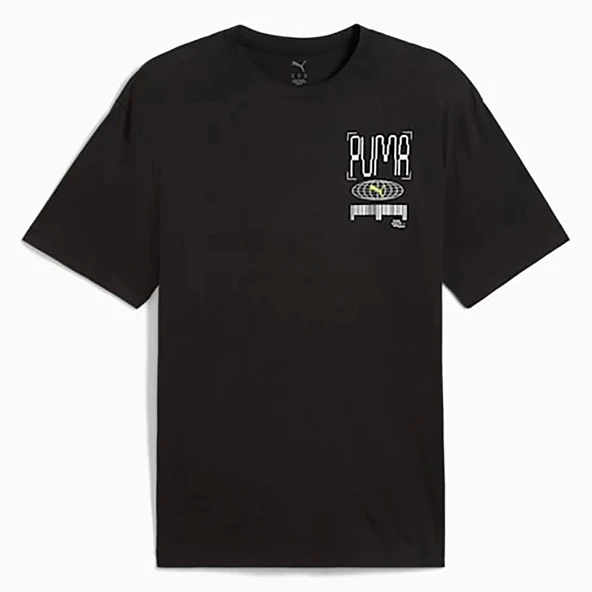 PUMA GRAPHİCS TRAİN ERKEK SİYAH TİŞÖRT 52657001 - 4