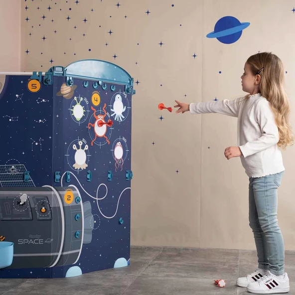 Smoby Aksesuarlı Uzay İstasyonu Oyun Seti 7600390100 - 4