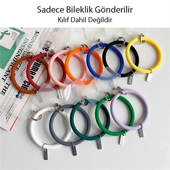 Ayt Sunup SN-25900 Silikon Telefon Tutucu Bileklik El Bilek Tipi Cep Telefonu Tutacağı - 6