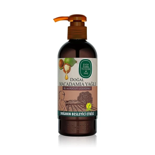 EST DOĞAL MACADAMIA YAĞLI EL VE VÜCUT LOSYONU 250 ML PET ŞİŞE