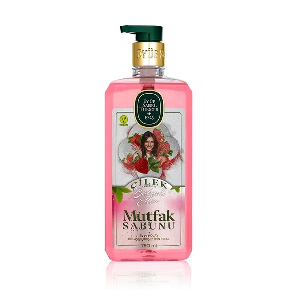 EST MUTFAK SABUNU ÇİLEK SIVI SABUN 750 ML PET ŞİŞE