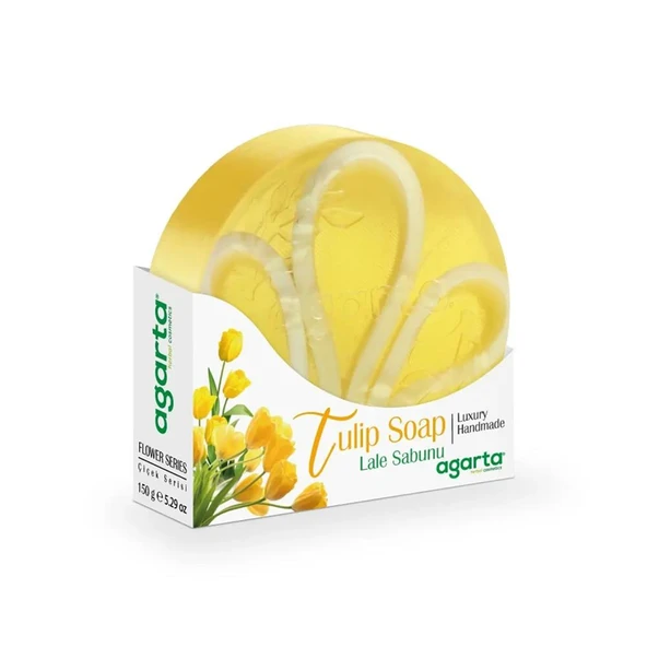 AGARTA DOĞAL ÇİÇEK BAHÇESİ SABUNU LALE 150 GR