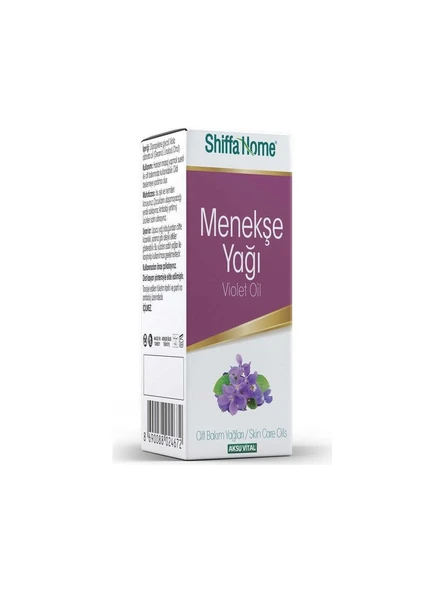 SHF MENEKŞE YAĞI *5ML*