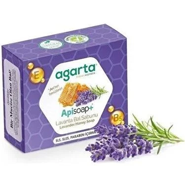 AGARTADOĞAL APISOAP LAVANTA BAL SABUN 125 GR