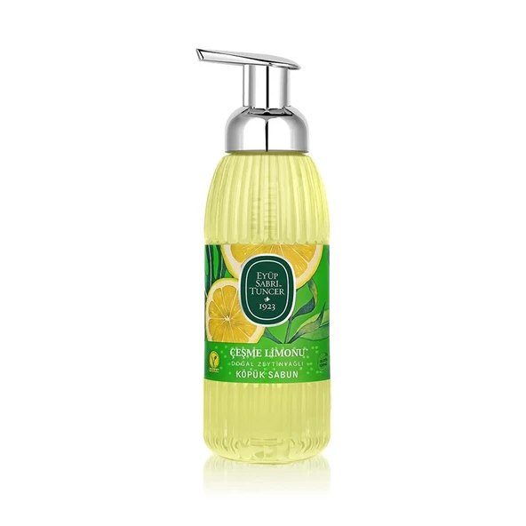 EST DOĞAL ZEYTİNYAĞLI KÖPÜK SABUNU ÇEŞME LİMONU 500 ML