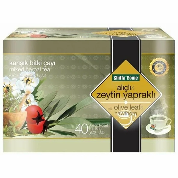 SHF ZEYTİN YAPRAKLI-ALIÇLI KARIŞIK BİTKİ ÇAYI