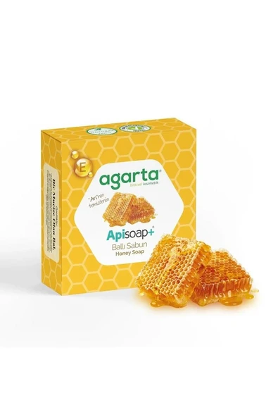 AGARTADOĞAL APISOAP BALLI SABUN 125 GR ürün görseli 1