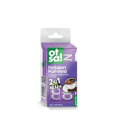 OTSA KOLAJEN  KAHVE STICK ASETAT 3,5G X 10 STICK