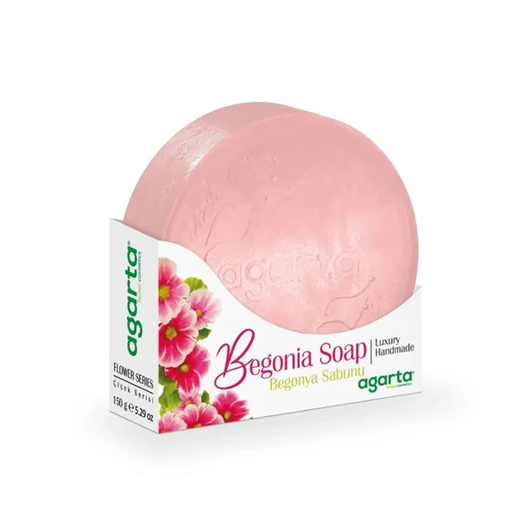 AGARTA DOĞAL ÇİÇEK BAHÇESİ SABUNU BEGONYA 150 GR
