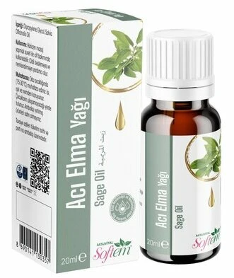 SOFTEM ACI ELMA YAĞI(ADAÇAYI)  20ML.