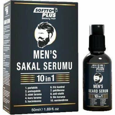 SOFTTO PLUS SAKAL SERUMU 50 ML ürün görseli 1
