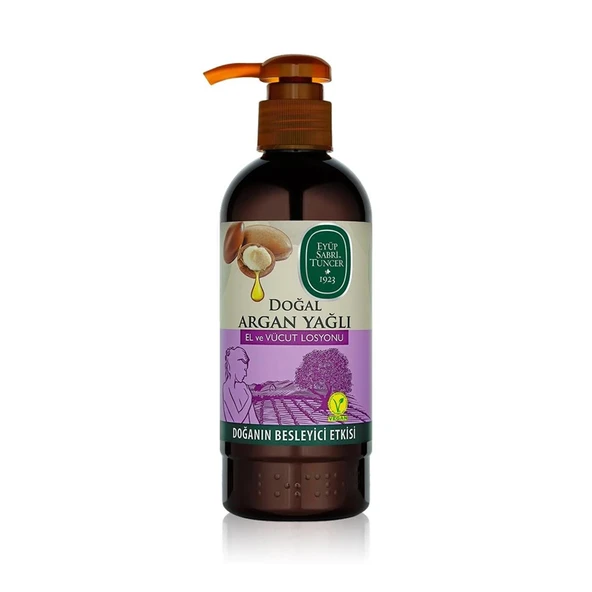 EST DOĞAL ARGAN YAĞLI EL VE VÜCUT LOSYONU 250 ML PET ŞİŞE