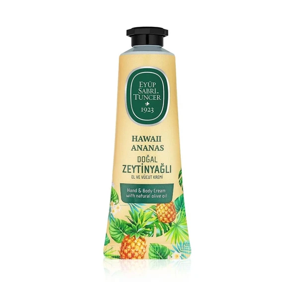 EST EL VE VÜCUT KREMİ ZEYTİNYAĞLI HAWAI ANANA TÜP 50 ML