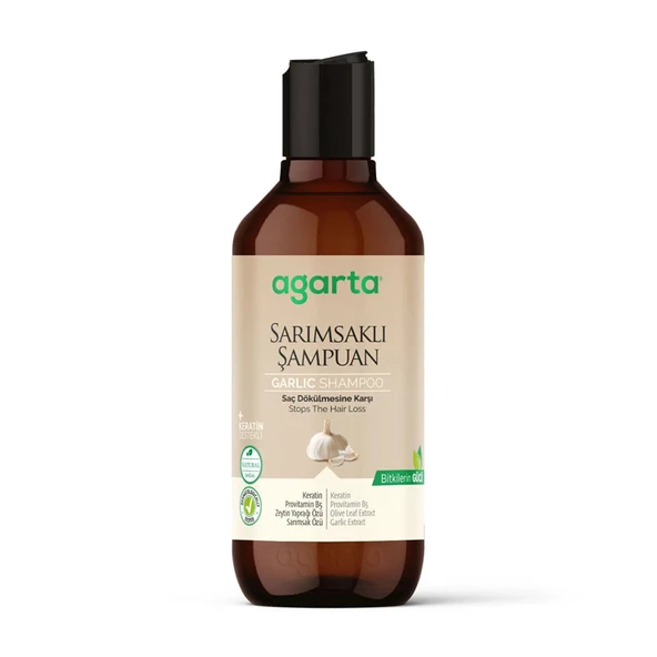 AGARTA DOĞAL SARIMSAKLI ŞAMPUAN 400 ML.