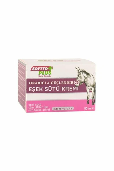 SOFTTO PLUS EŞEK SÜTÜ ÖZLÜ KREM 50 ML