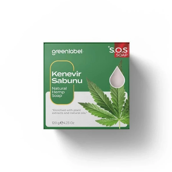 GREENLABEL KENEVİR SABUN 120 G. ürün görseli 1