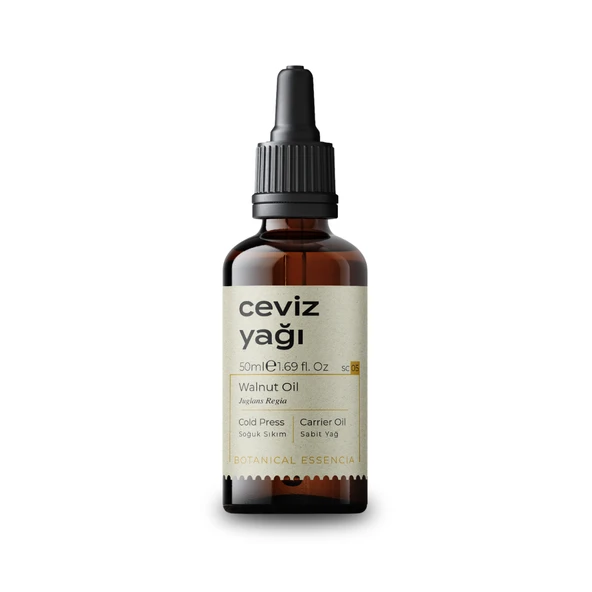 GREENLABEL CEVİZ YAĞI 50 ML. (SOĞUK SIKIM)