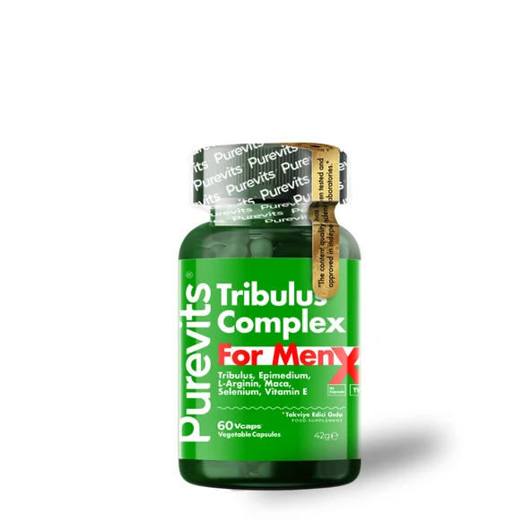 PUREVITS TRİBULUS FOR MEN COMPLEX 60 V-CAPS