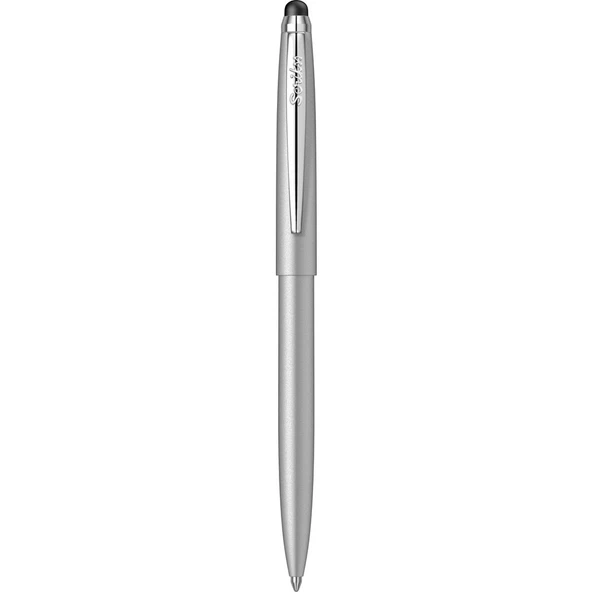 Scrikss Stylus Tükenmez Kalem Gümüş Gri | T108 - 3