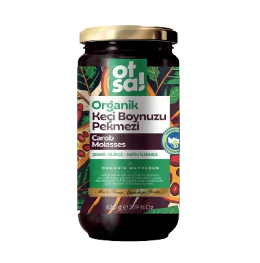 GREEN LABEL ORGANİK KEÇİBOYNUZU PEKMEZİ 620 G.