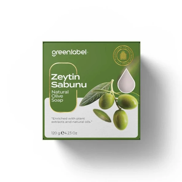 GREENLABEL ZEYTİNYAĞLI SABUN 120 G. ürün görseli 1