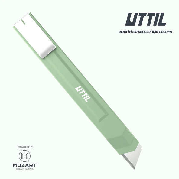 UTTIL PTUK08-SS Super Slim 18 mm Cep Tipi Maket Bıçağı - 3