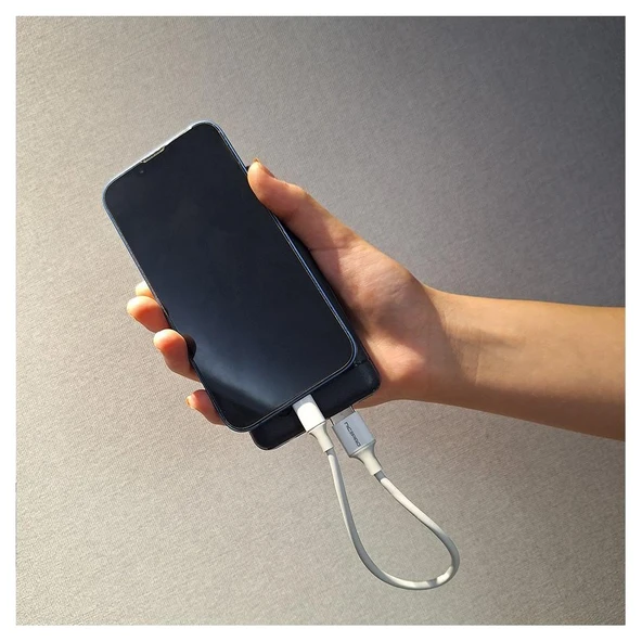 NPO UTL02 60W 20cm TPE USB to Lightning Hızlı Şarj ve Data Kablosu 2 adet - 3