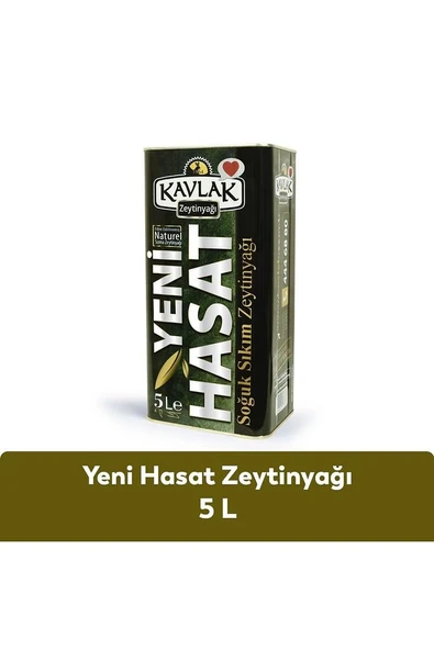 Yeni Hasat Soğuk Sıkım Zeytinyağı 5 Lt - 2
