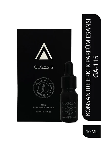 GA-115 Calebria & Bergamot Erkek Parfüm Esansı 10ml Saf Konsantre Alkolsüz Parfüm Esansı