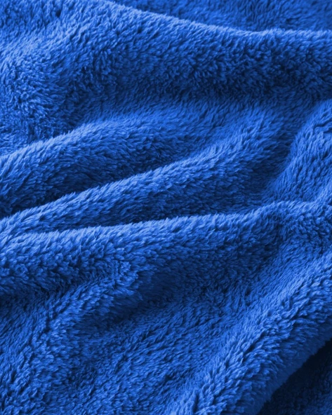 Wellsoft Battaniye Televizyon Battaniyesi Peluş Polar Battaniye Tek Kişilik 170X230 - 3