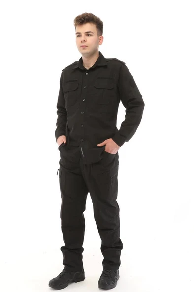 Single Sword Erkek&Kadın Outdoor Taktik Gömlek Pantolon İkili Takım - 12