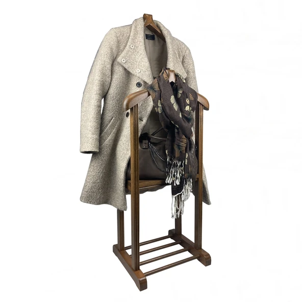 Kadima Gürgen Çift Tepeli Dilsiz Uşak Cilalı Ceviz Basic Sehpalı - 5