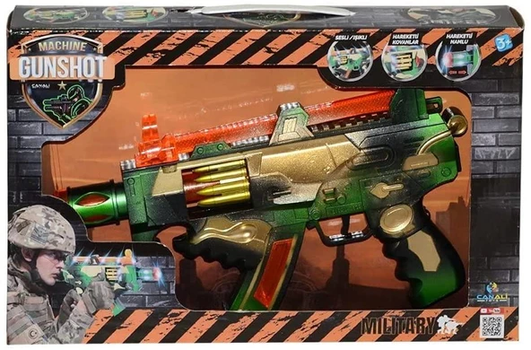 Can Ali Toys Machine Gunshot Silah CNL-3802 - 2