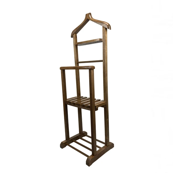 Kadima Gürgen İkili Dilsiz Uşak Ceviz Cilalı Sehpalı - 3