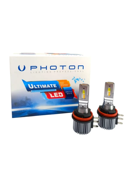 Photon Ultimate H15 Led Xenon Far Turuncu - Buz Beyaz Fanlı CANBUS 55W 12-24V