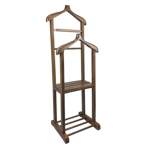 Kadima Gürgen Çift Tepeli Dilsiz Uşak Cilalı Ceviz Sehpalı - 2