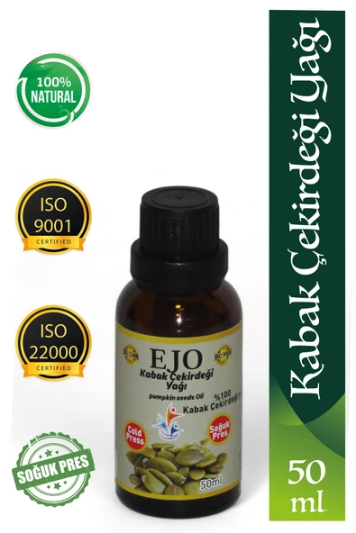 EJO SOĞUK SIKIM KABAK ÇEKİRDEĞİ YAĞI / %100 SAF VE DOĞAL KABAK ÇEKİRDEĞİ YAĞI