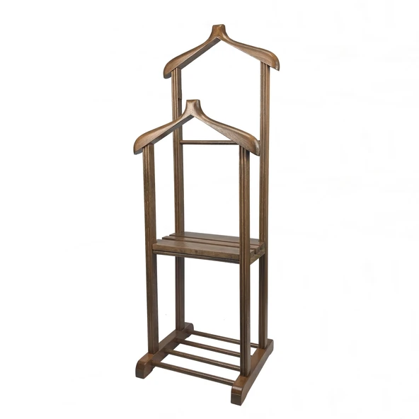 Kadima Gürgen Çift Tepeli Dilsiz Uşak Cilalı Ceviz Basic Sehpalı - 3