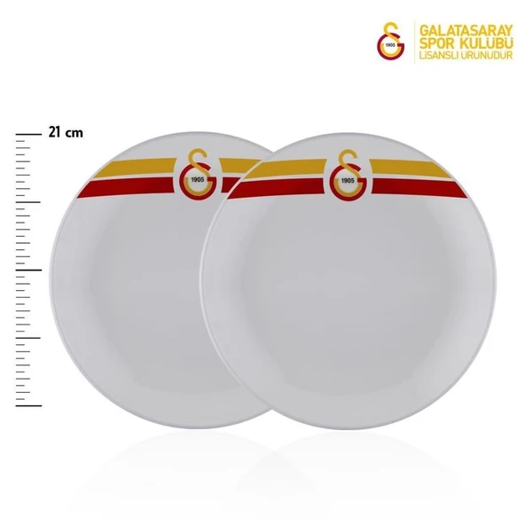 NEVA N3471 GALATASARAY ARMA LOGO 2Lİ PASTA TABAĞI - 2