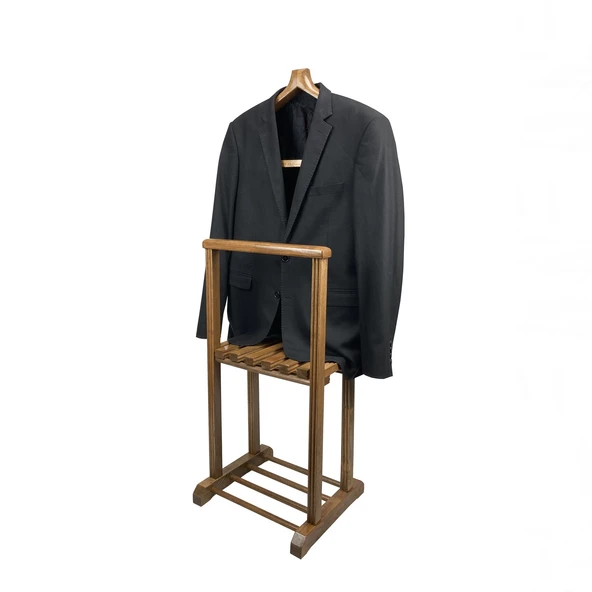 Kadima Gürgen İkili Dilsiz Uşak Ceviz Cilalı Sehpalı - 5