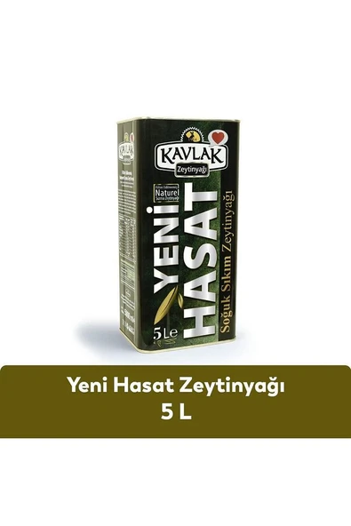 Yeni Hasat Soğuk Sıkım Zeytinyağı 5 Lt - 3