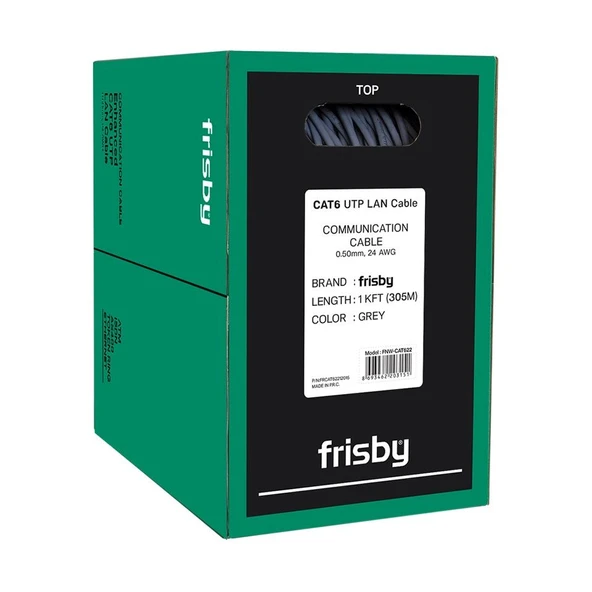 Frisby FNW-CAT622 305m CAT6 UTP kablo ürün görseli 1