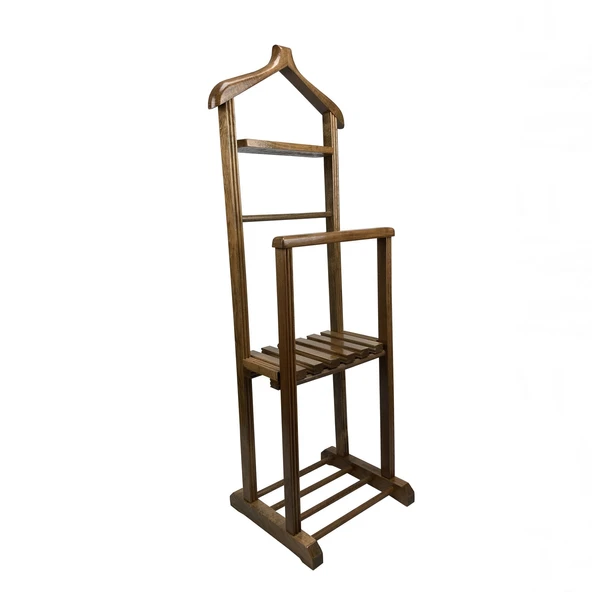 Kadima Gürgen İkili Dilsiz Uşak Ceviz Cilalı Sehpalı - 2